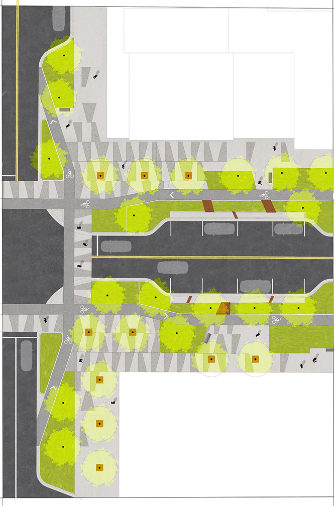 1st Avenue Streetscape - Image 02