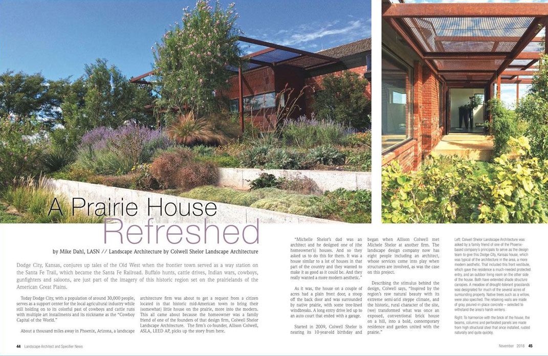 A Prairie House Refreshed Page 1